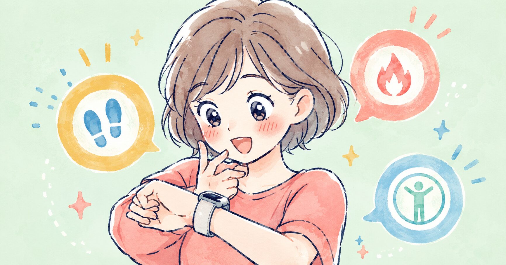 Apple Watch Series 8 レビューのイラスト